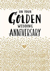 Tap to view Golden Wedding Anniversary Card