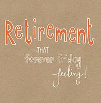 Tap to view Forever Friday Felling Retirement Congratulations Card