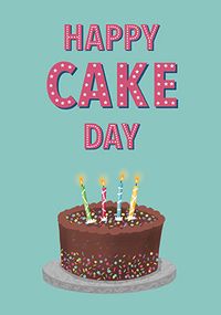 Tap to view Happy Cake Day Birthday Card