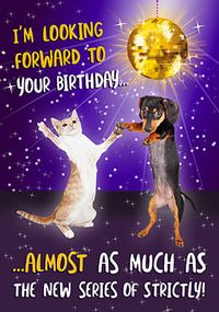 Tap to view Looking Forward Funny Birthday Card