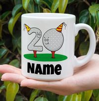 Tap to view 20th Birthday Golf Mug