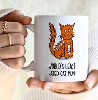 Tap to view Least Hated Cat Mum Mother's Day Mug