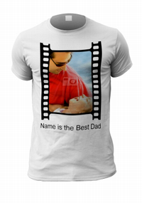 Tap to view Best Dad Film Strip Men's Photo T-Shirt