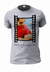 Tap to view Best Dad Film Strip Men's Photo T-Shirt