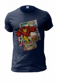 Tap to view Iron Man Personalised Marvel Comics T-Shirt