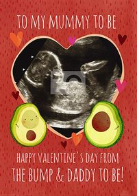 Tap to view Mummy to Be Photo Valentine's Day Card
