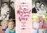 Tap to view Essentials Photo Upload Wedding Day Card - Renewal of Vows