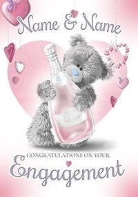 Tap to view Congratulations On Your Engagement Personalised Card - Me To You