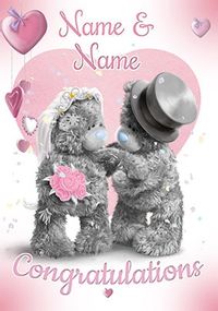 Tap to view Me to You Wedding Card - Photo Finish The Happy Couple