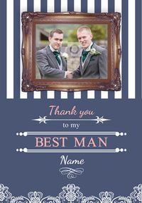 Tap to view Sail Away with Me - Best Man Thank You Wedding Card