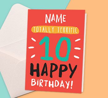 10th Birthday Cards