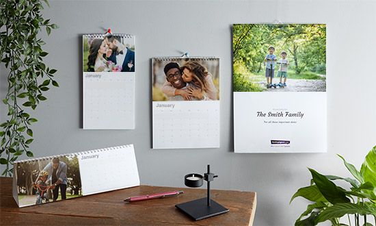 Personalised Photo Calendars 2020 21 50 Off Funky Pigeon personalised desk calendar 2021 funky pigeon