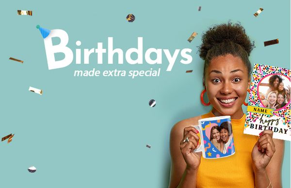 Personalised Birthday Cards and Gifts - From €1.99