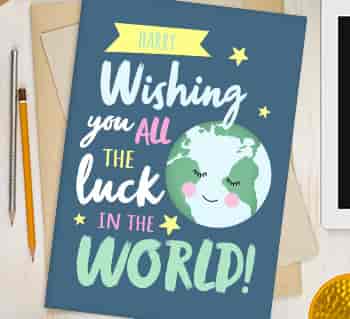 Good Luck Exam Cards