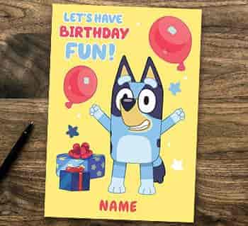 Bluey Cards