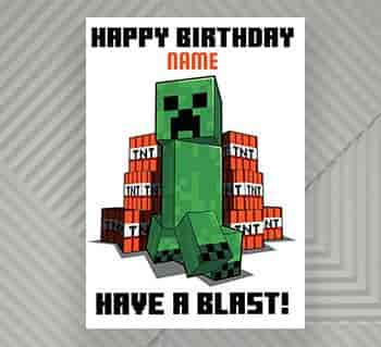 Minecraft Cards