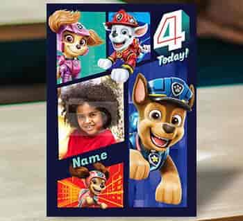 Kids Paw Patrol Cards