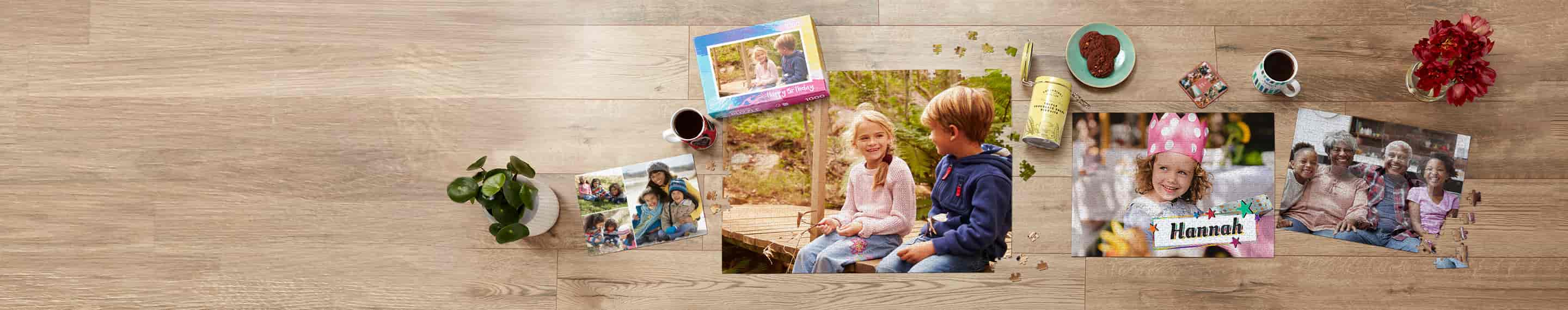 Personalised Jigsaw Puzzles Photo Upload & Create Your Own Funky Pigeon