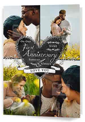 1st Anniversary Cards