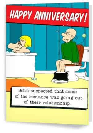 Rude Anniversary Cards