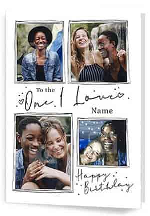 Multi Photo Birthday Cards