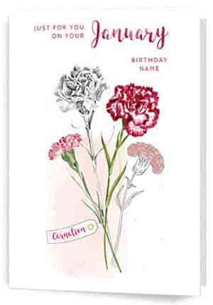 January Birthday Cards