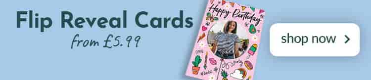 Flip Reveal Cards