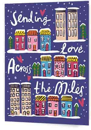 Across The Miles Cards