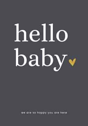 New Baby Cards