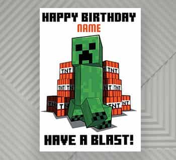 Minecraft Cards