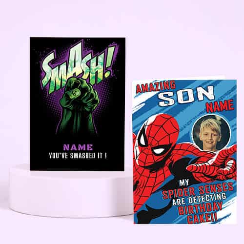 Kids Marvel Cards