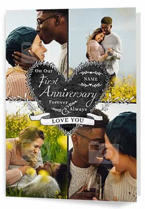 1st Anniversary Cards