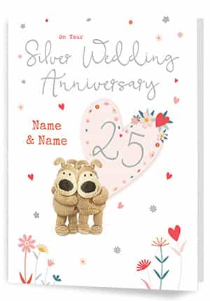 25th Anniversary Cards