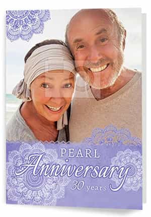 30th Anniversary Cards