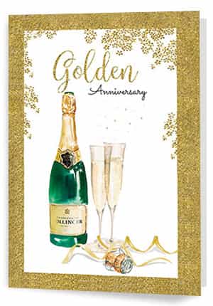 50th Anniversary Cards
