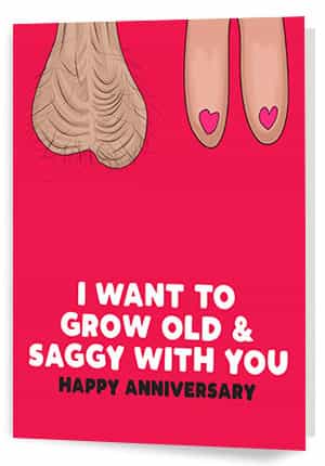 Rude Anniversary Cards