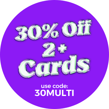 30% off 2 or more cards!