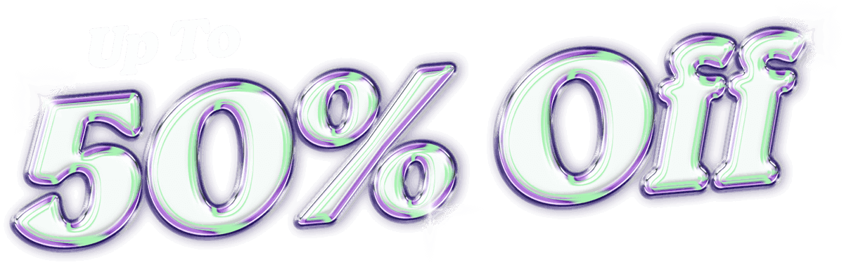 up to 50% Off