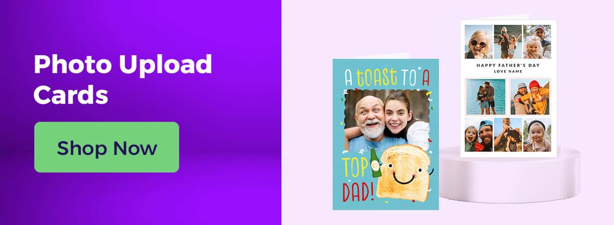 Shop All Photo Upload Father's Day Cards
