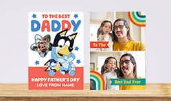 Photo Upload Father's Day Cards