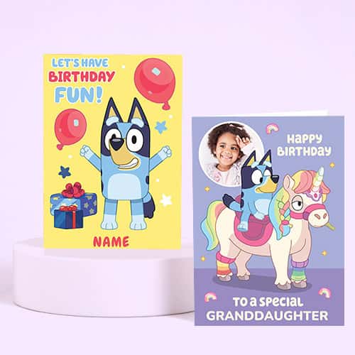 Shop Bluey Birthday Cards