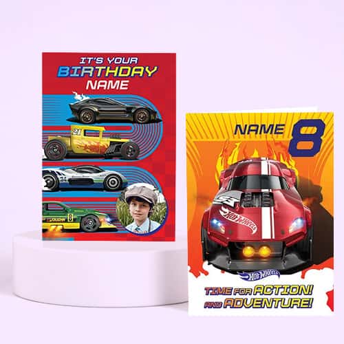 Shop Hot Wheels Birthday Cards