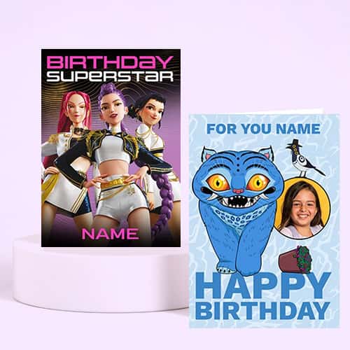 Shop K-Pop Birthday Cards