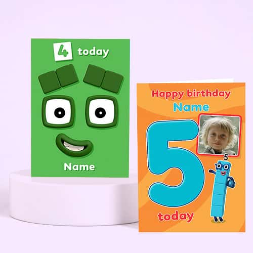 Shop Numberblocks Birthday Cards