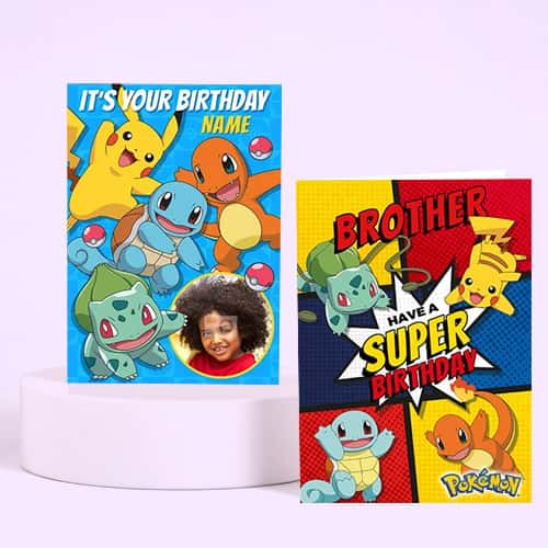 Shop Pokemon Birthday Cards