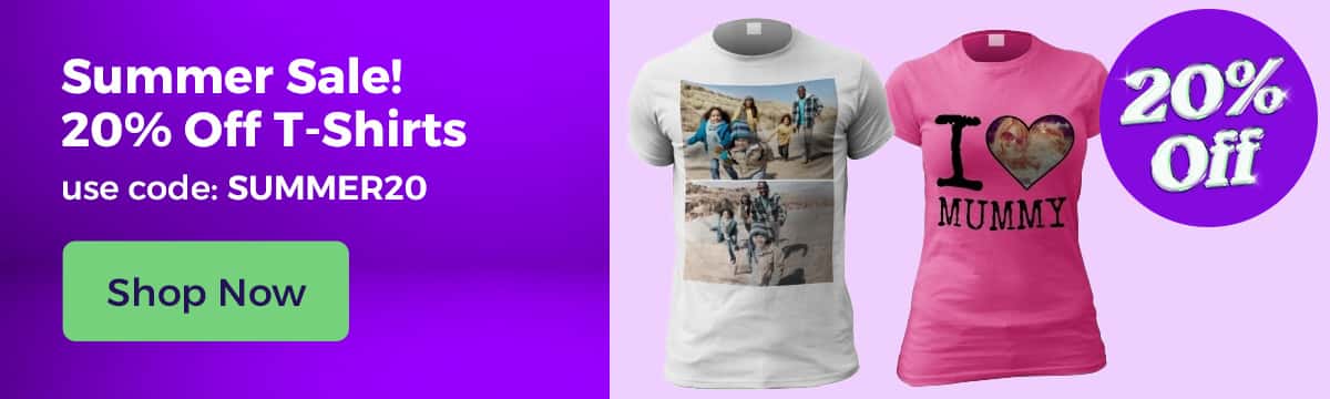 20% Off T-Shirts