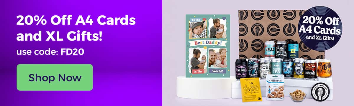 20% Off XL Gifts & Cards