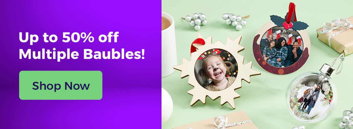 Shop all Personalised Baubles