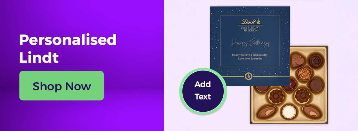 Create a Personalised Lindt Chocolate Box