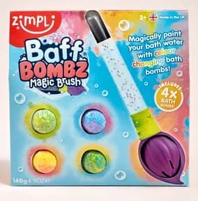 Bath Bombs And Magic Brush